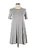 BCBGeneration Gray Casual Dress Size XS - photo 1