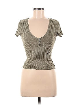 Project Social T loves Urban Outfitters Short Sleeve Henley (view 1)