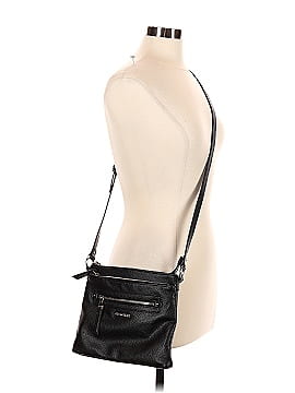 Dana Buchman Leather Crossbody Bag (view 2)