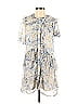 Zow Zow Paisley Blue Casual Dress Size 0 - photo 1