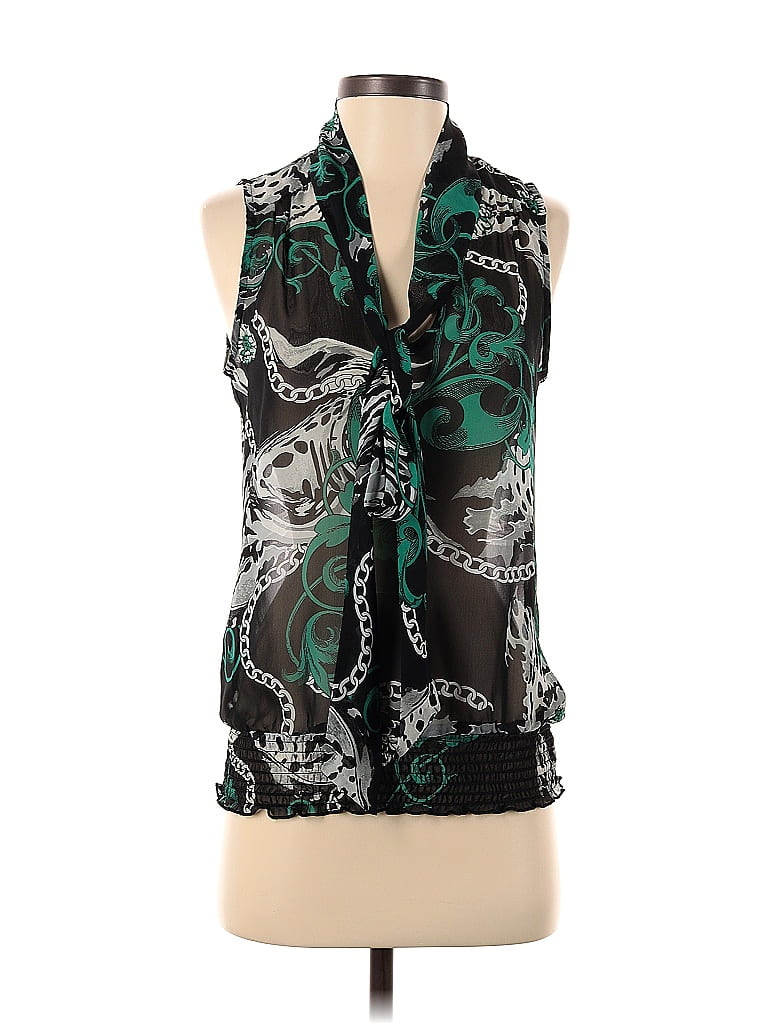 Robe De Soirée Byer Too Taille 13 Juniors – Noire à Sequins Et Perles – Sans Manches Genoux