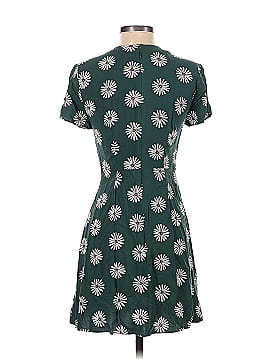 Madewell Button-Wrap Dress in Daisy Daydream (view 2)