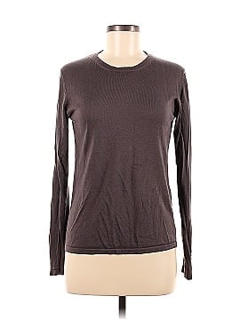 Country Road Long Sleeve Silk Top (view 1)