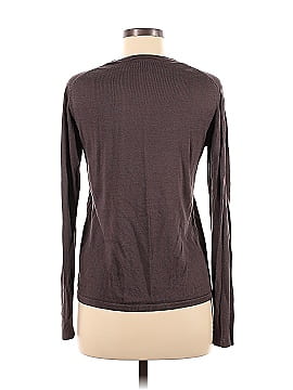 Country Road Long Sleeve Silk Top (view 2)