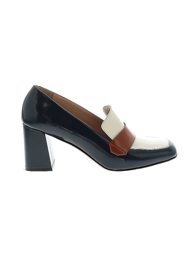 M. Gemi Color Block Solid Ivory Heels Size 41 (EU) - 74% off | ThredUp