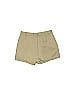 CALVIN KLEIN JEANS 100% Cotton Solid Tortoise Tan Khaki Shorts Size 6 - photo 2