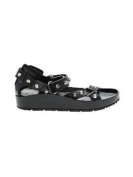Balenciaga Leather Studded Sandals (view 1)
