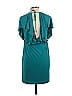 Jessica Simpson Solid Teal Cocktail Dress Size 12 - photo 2