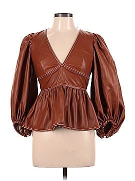 Stauer Faux Leather Top (view 1)