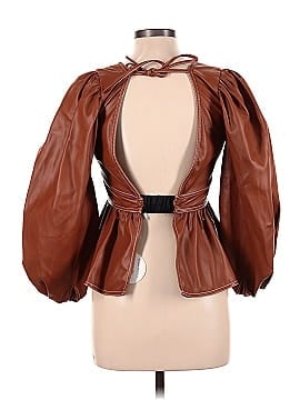 Stauer Faux Leather Top (view 2)