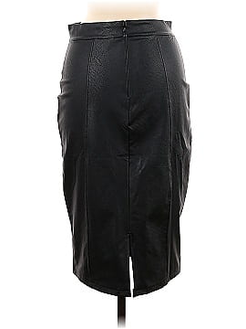 Ookie & LaLa Faux Leather Skirt (view 2)