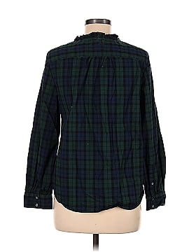 J.Crew Factory Store Long Sleeve Button-Down Shirt (view 2)