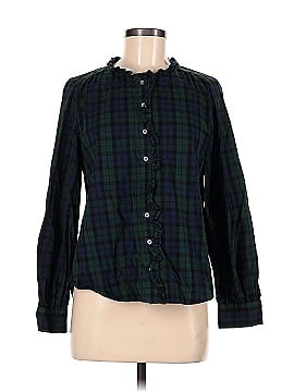 J.Crew Factory Store Long Sleeve Button-Down Shirt (view 1)