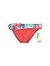 Sunsets Graphic Red Swimsuit Bottoms Size S - photo 1