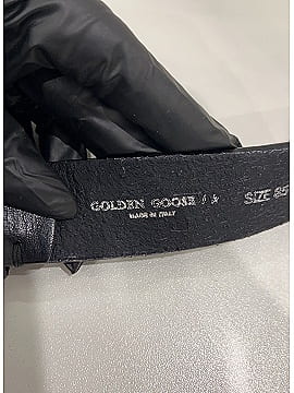Golden Goose Leather Studded Belt (view 2)