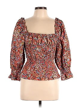 House of Harlow 1960 3/4 Sleeve Top (view 1)