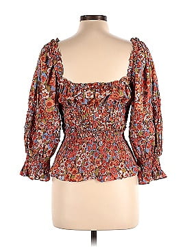 House of Harlow 1960 3/4 Sleeve Top (view 2)