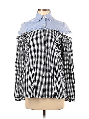 Sandy Liang Long Sleeve Button-Down Shirt (view 1)