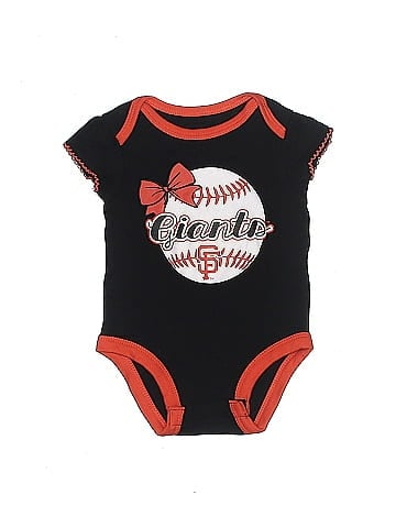 Genuine Merchandise by Team Athletics Short Sleeve Onesie (view 1)