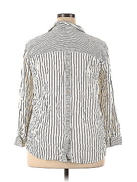 Jane and Delancey 3/4 Sleeve Button-Down Shirt (view 2)