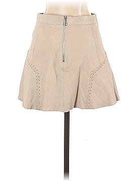 Zara TRF Leather Skirt (view 2)