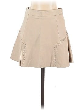 Zara TRF Leather Skirt (view 1)