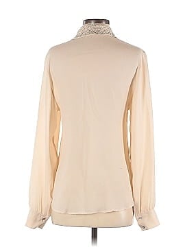 Madison Marcus Long Sleeve Silk Top (view 2)