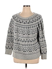 Garnet Hill Wool Pullover Sweater
