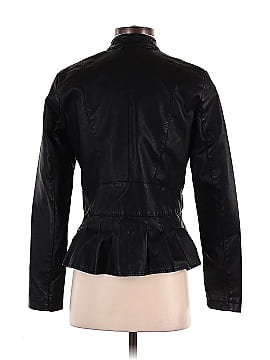 Baccini Faux Leather Jacket (view 2)