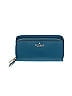 Kate Spade New York 100% Leather Blue Leather Wristlet One Size - photo 1