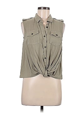 Comme Ca Ism Sleeveless Button-Down Shirt (view 1)