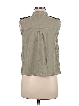 Comme Ca Ism Sleeveless Button-Down Shirt (view 2)