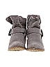 Restricted Shoes Gray Ankle Boots Size 6 1/2 - photo 2