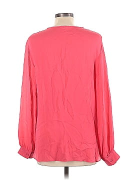 L'Agence Long Sleeve Silk Top (view 2)