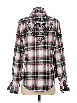 Harley Davidson Long Sleeve Button-Down Shirt (view 2)