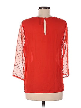 Buttons 3/4 Sleeve Blouse (view 2)