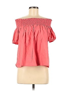 Scoop Short Sleeve Blouse (view 1)