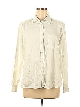 Ann Taylor LOFT Long Sleeve Button-Down Shirt (view 1)