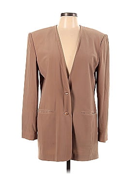 Diane Gilman Silk Blazer (view 1)