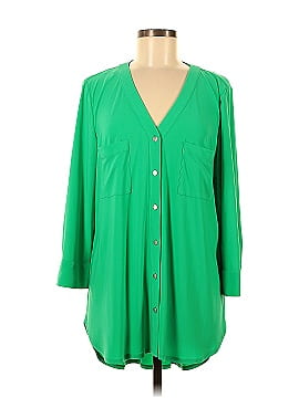 Slim Factor by Investments 3/4 Sleeve Blouse (view 1)