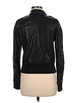 LINE Faux Leather Jacket (view 2)