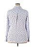 Candie's 100% Polyester Hearts Stars Polka Dots Blue Long Sleeve Blouse Size XXL - photo 2