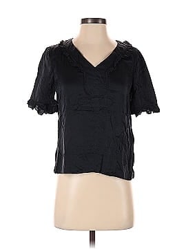 See By Chlo�é Short Sleeve Silk Top (view 1)