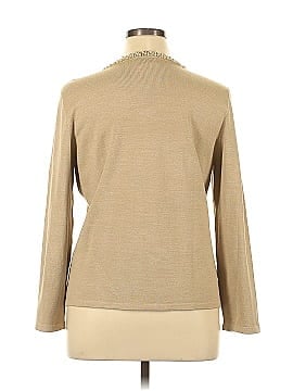 JM Collection Silk Pullover Sweater (view 2)