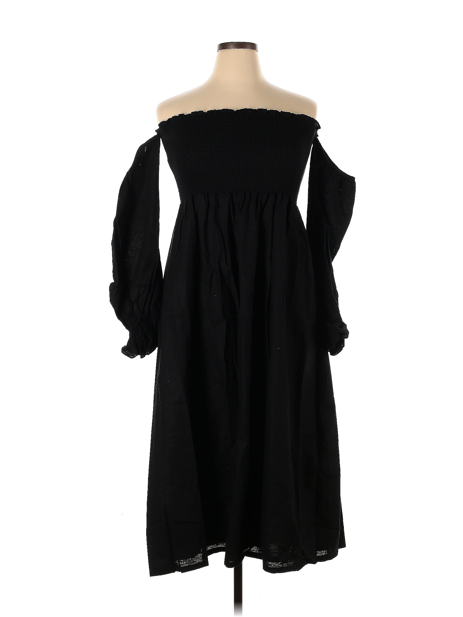 Petal and Pup Black Casual Dress Size L 68 off ThredUp