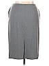 Talbots Solid Gray Casual Skirt Size 14 - photo 2