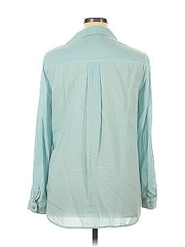 Side Stitch Long Sleeve Blouse (view 2)