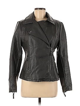 MAX Faux Leather Jacket (view 1)