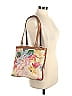 Fossil Floral Motif Baroque Print Floral Tropical Ivory Tote One Size - photo 3