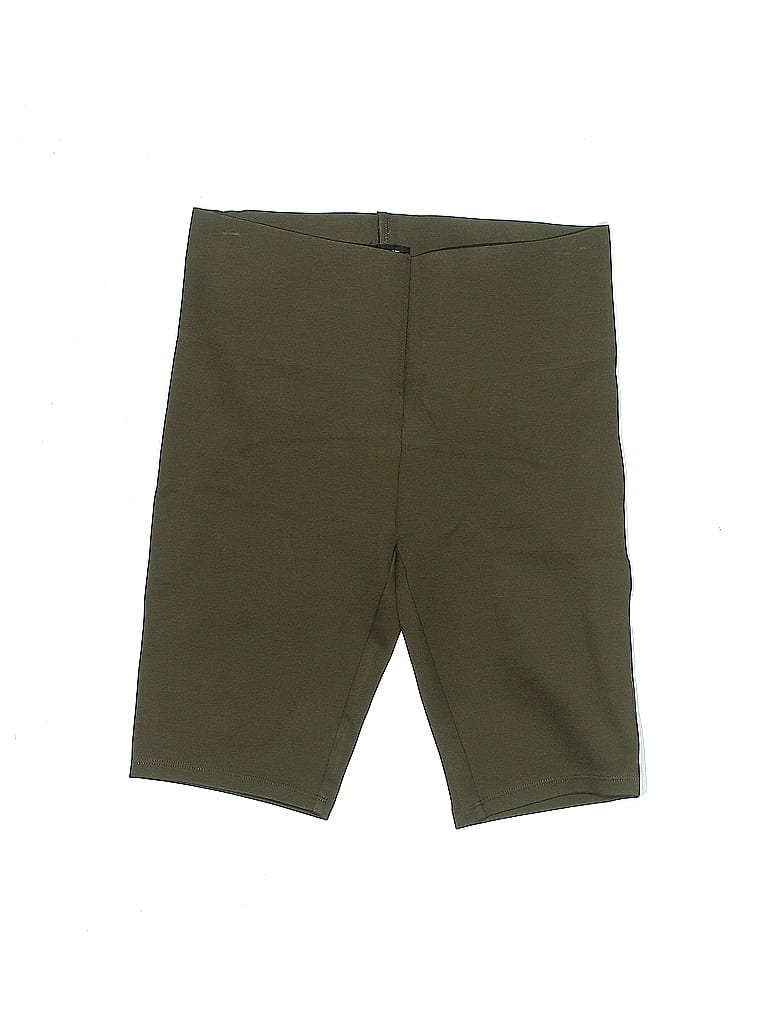 Ann Taylor LOFT Solid Tortoise Green Shorts Size XS - photo 1